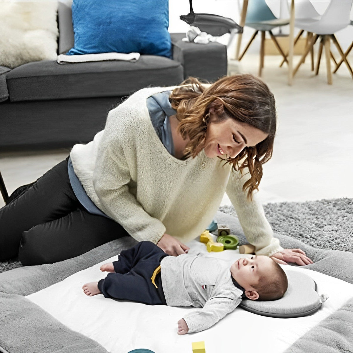 RoundHead™-Oreiller Anti Tête Plate - l'univers des bébés